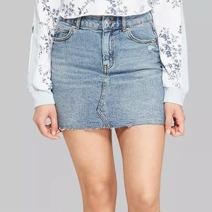 Wild Fable High Rise Jean Skirt | Size 6
